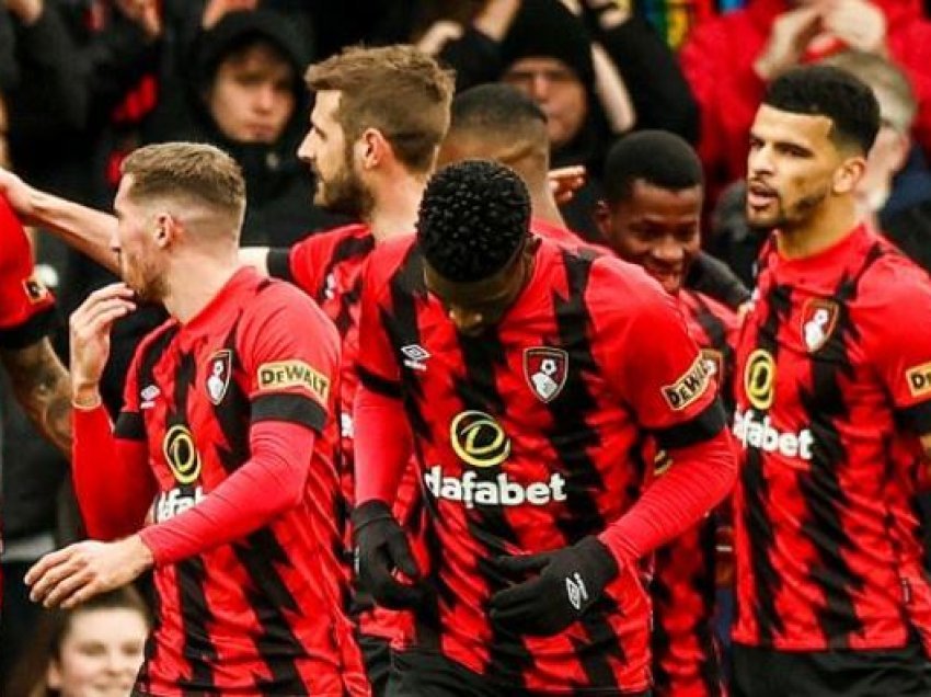 Bournemouth ndëshkon Liverpoolin