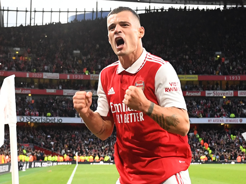 Granit Xhaka shpërthen me gol, paralajmëron Bjellorusinë në Serbi