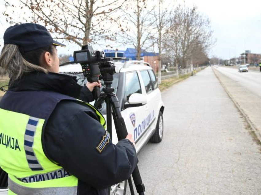 211 gjoba në Shkup, 73 për vozitje të shpejtë