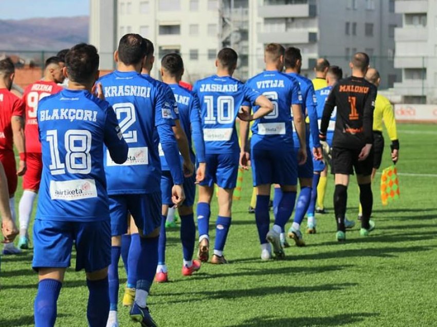 Drita merr pikë në stadiumin “Liman Gegaj”