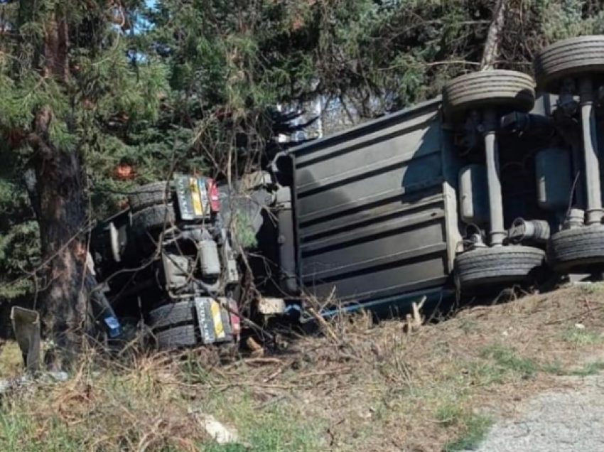 Detaje të aksidentit në hyrje të Tetovës