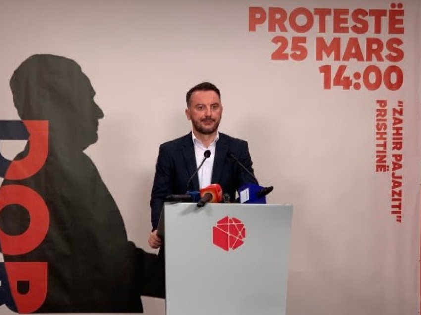 ​Molliqaj: Ka disponim për protestën e nesërme