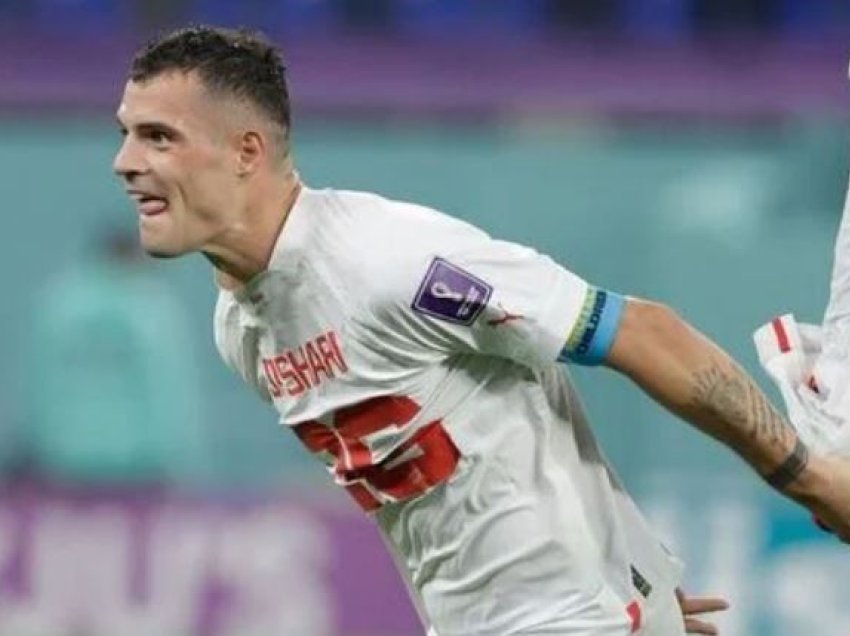 Granit Xhaka reagon nga Serbia