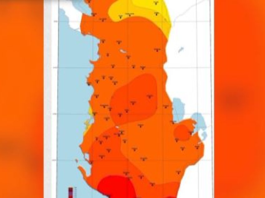 Harta e re sizmike – E gjithë Shqipëria e rrezikuar nga tërmetet