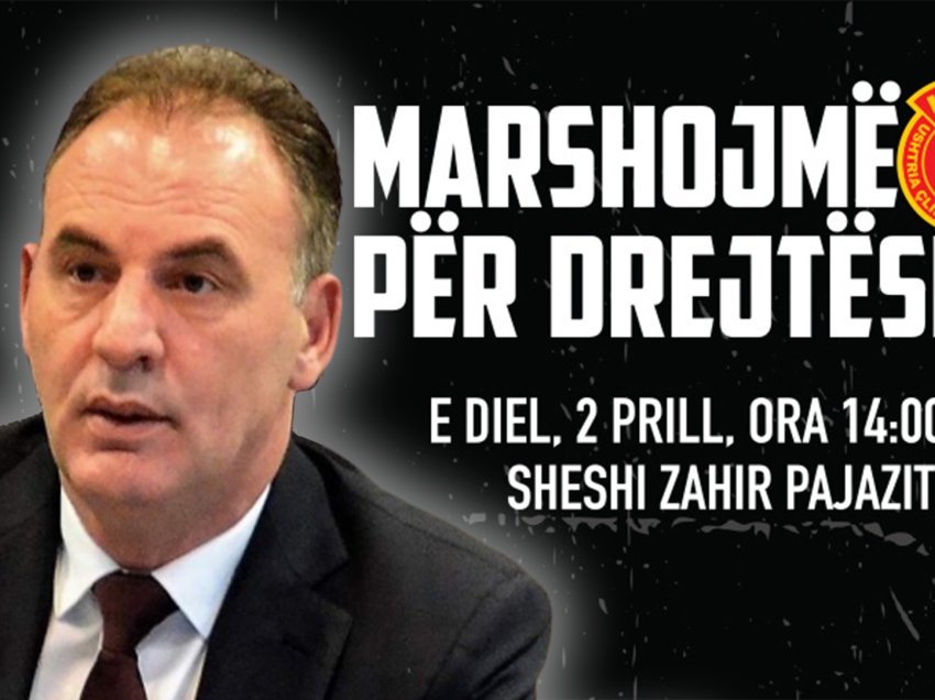 “Marshojmë për Drejtësi”, Limaj merr pjesë në marshin e 2 prillit 