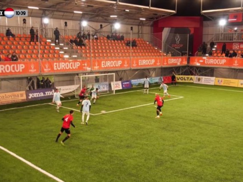 Shqipëria shkëlqen në minifutboll