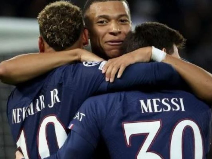 Mbappe merr sa Neymar e Messi së bashku