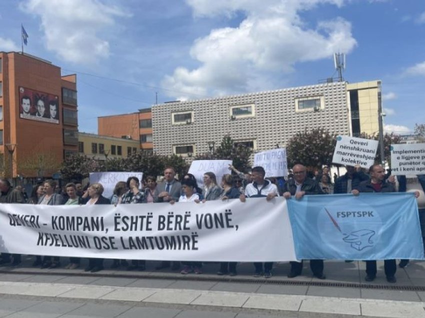 ​Protestë, punëtorët e sektorit privat kërkojnë rritje të pagave