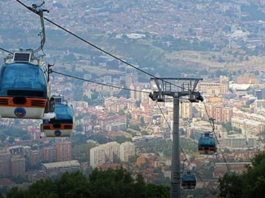 Teleferiku në Vodno në Shkup do të punojë deri në ora 20:00