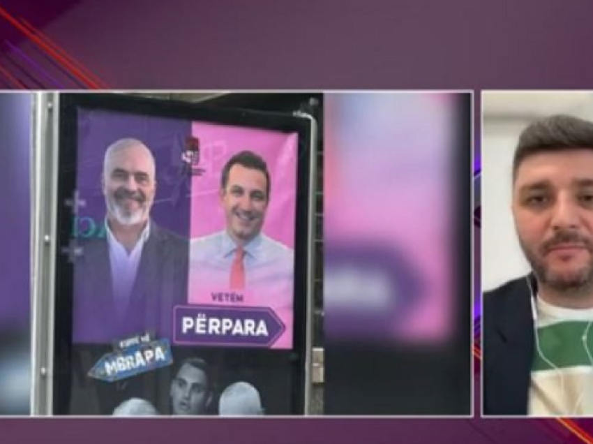 Koka: Posterat e PS ngjallin debat, Veliaj përpara, Rama, Berisha, Meta prapa