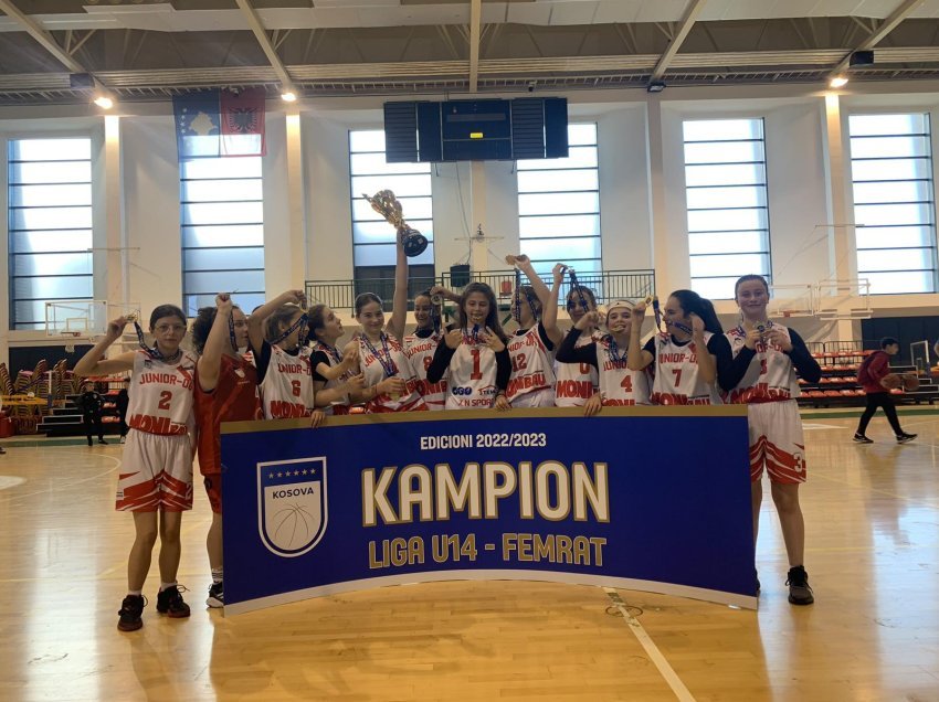 Junior 06 Moni Bau, kampion në Ligën U14