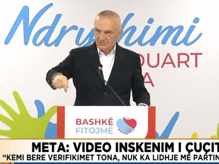 Meta: Video inskenim i Çuçit. Kemi bërë verifikimet tona, nuk ka lidhje me partinë tonë