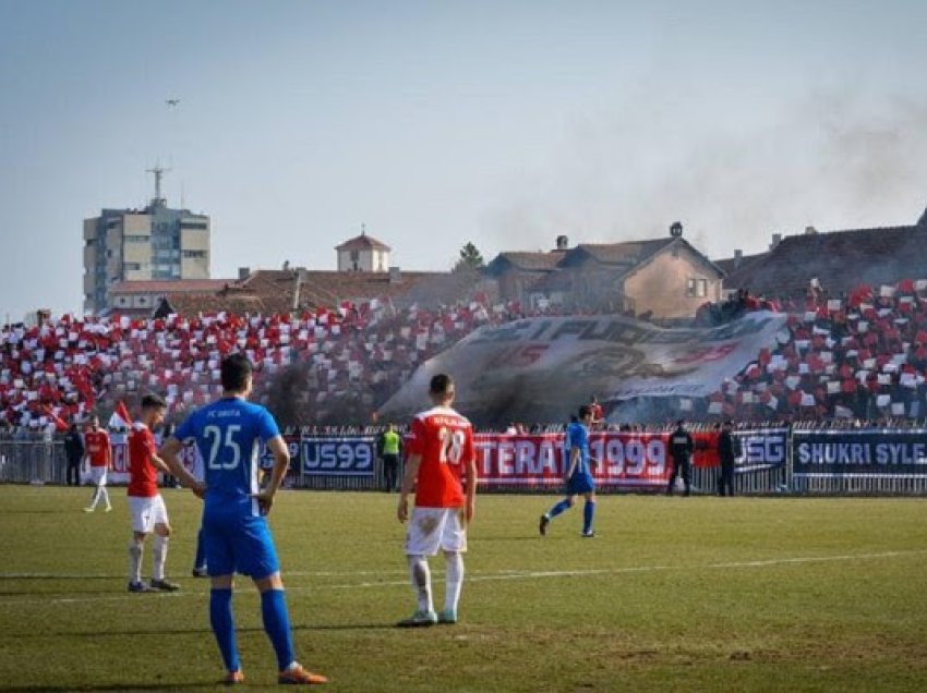 Zyrtare, derbi Gjilani-Drita luhet pa tifozë