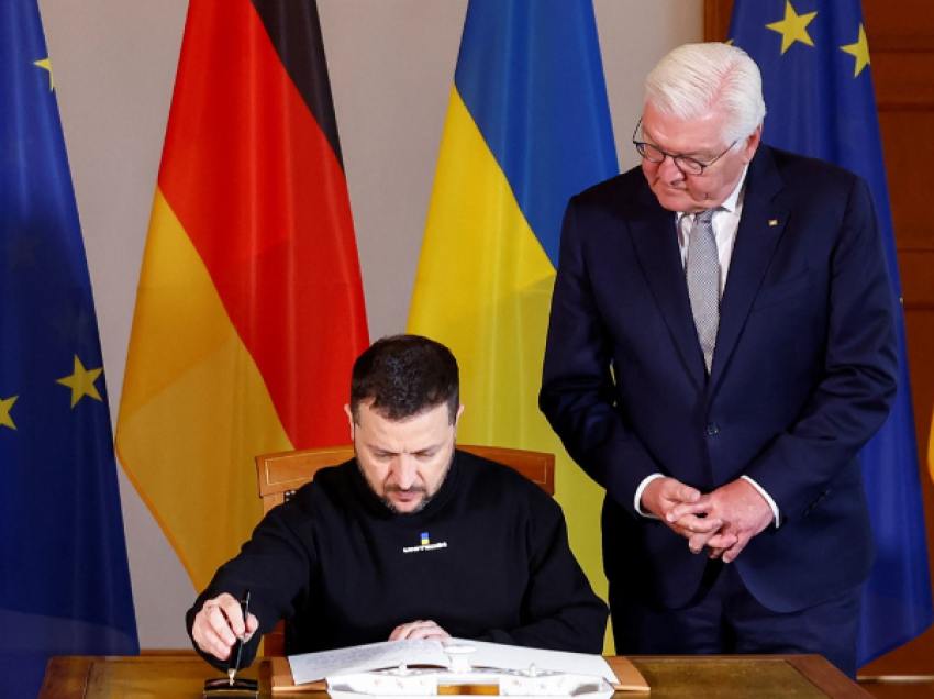 Mesazhi i Zelenskyt për presidentin gjerman