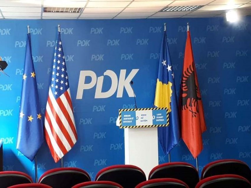 PDK mban konferencë për media