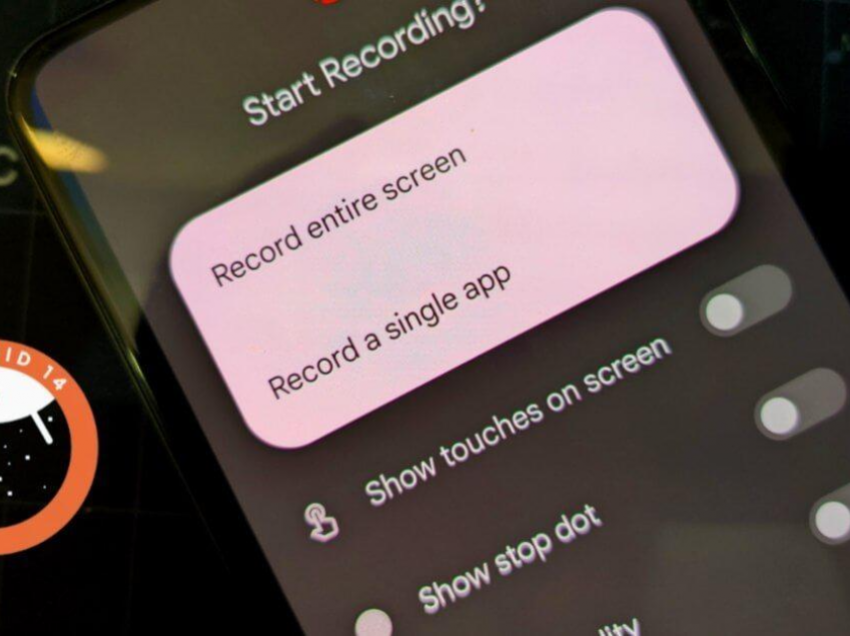 Android 14 do ta bëjë veçorinë e regjistrimit në ekran më miqësor ndaj privatësisë