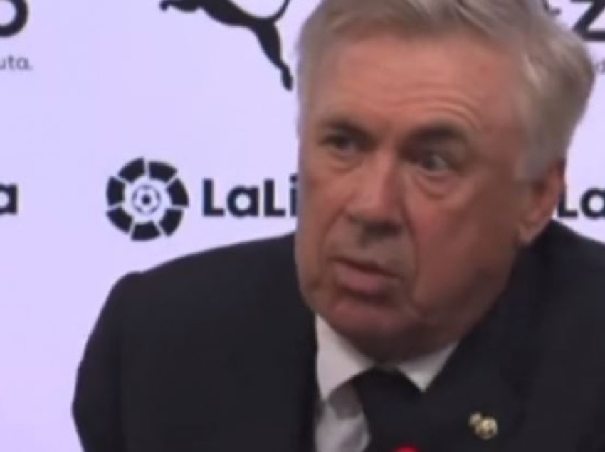 Ancelotti kapet me gazetarët për Viniciusin