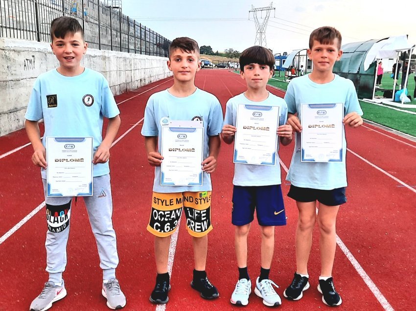 Malisheva pa konkurrencë në 4x100 metra U14 