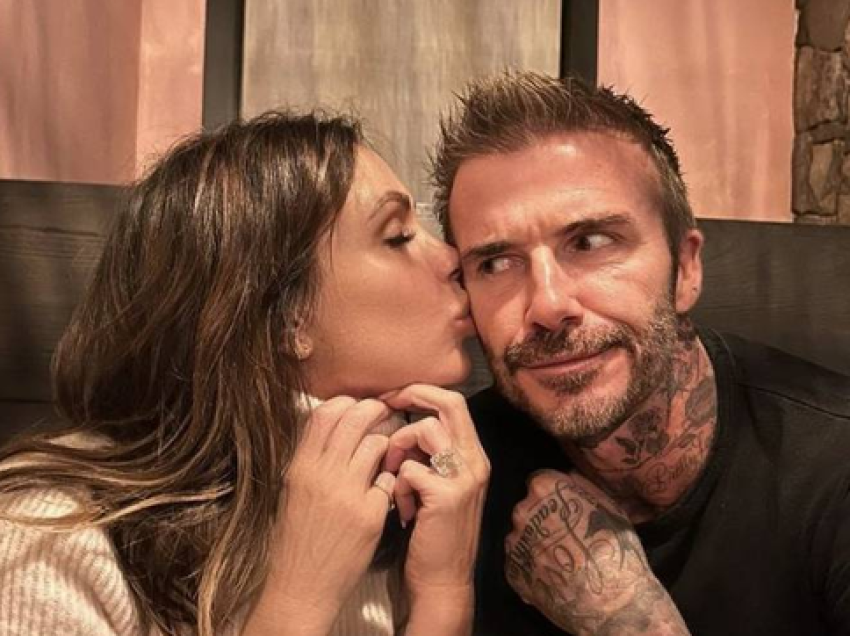 David Beckham ‘tallet’ me bashkëshorten në ‘TikTok’ 