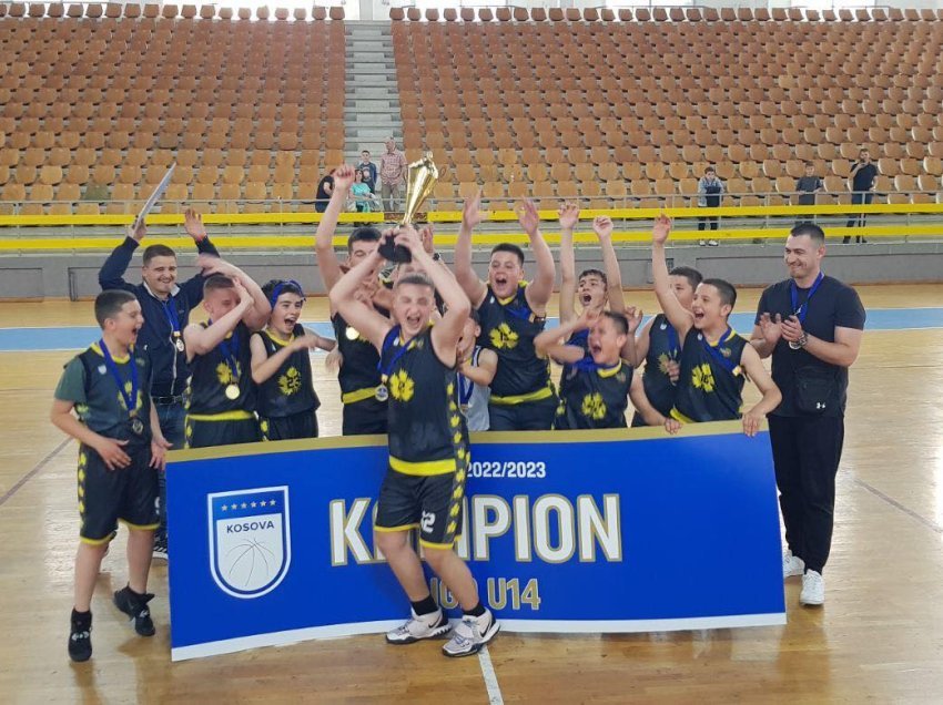 Theranda Basket, kampione në ligën U-14!