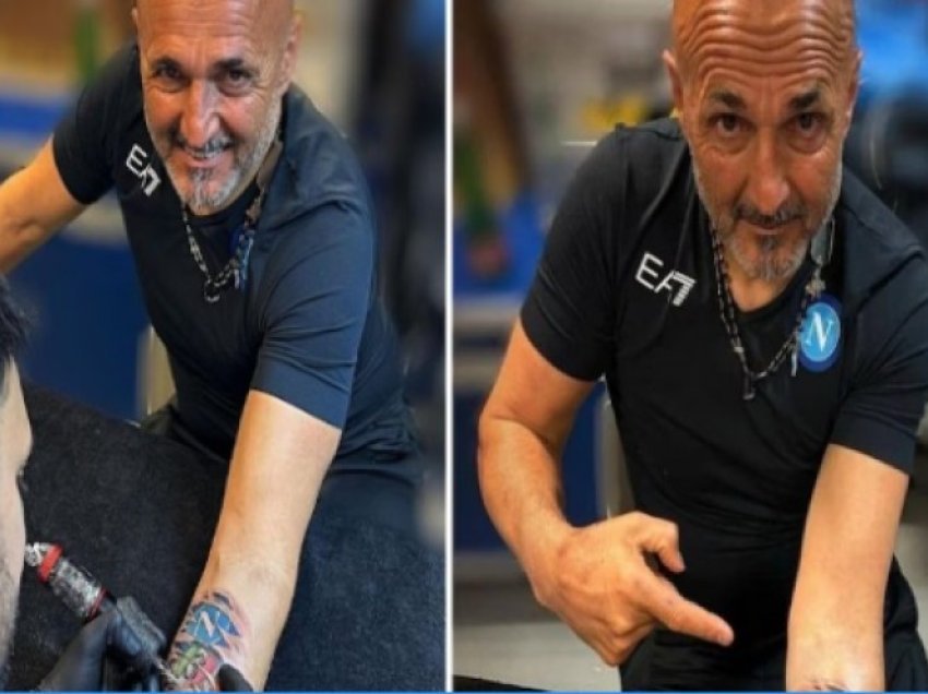 Spalletti, Napoli në lëkurë: ja tatuazhi për titullin