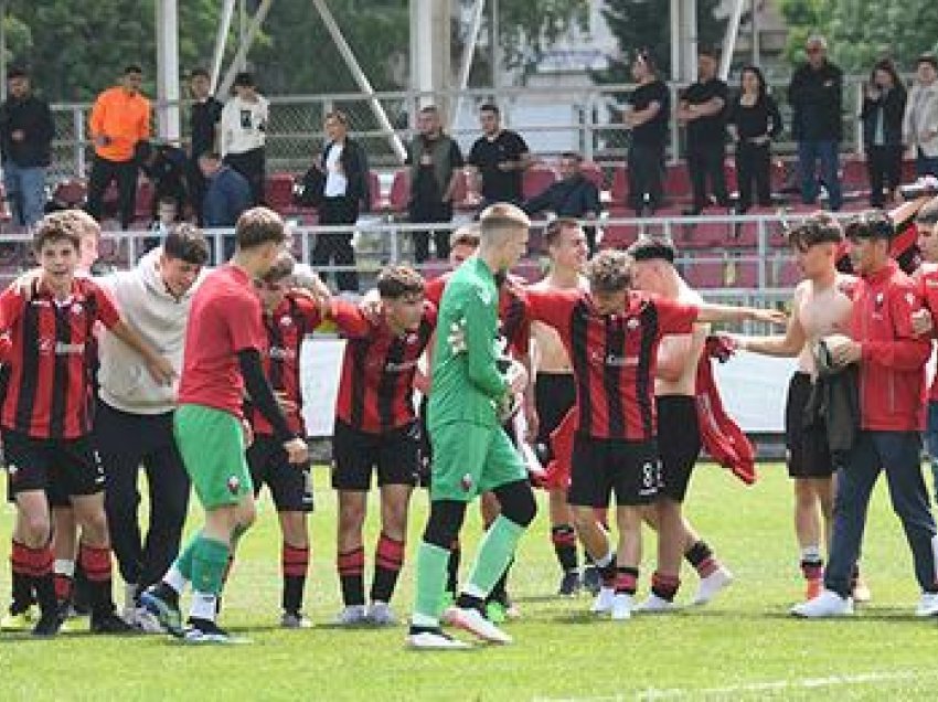 Shkëndija U16 siguron titullin e kampionit