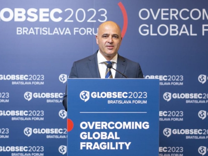 Kovaçevski në GLOBSEC: Maqedonia e Veriut si faktor stabiliteti kontribuon në mënyrë aktive për një rajon të qëndrueshëm