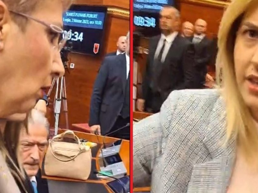 “Po ik o Antoneta, ik tani!”/ Nuk ndalen tensionet në Parlament, Zhupa kapet keq me deputeten e PS-së