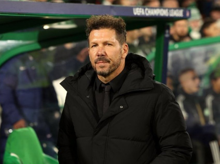 Simeone flet për rinovimin e kontratës me Atletico Madridin