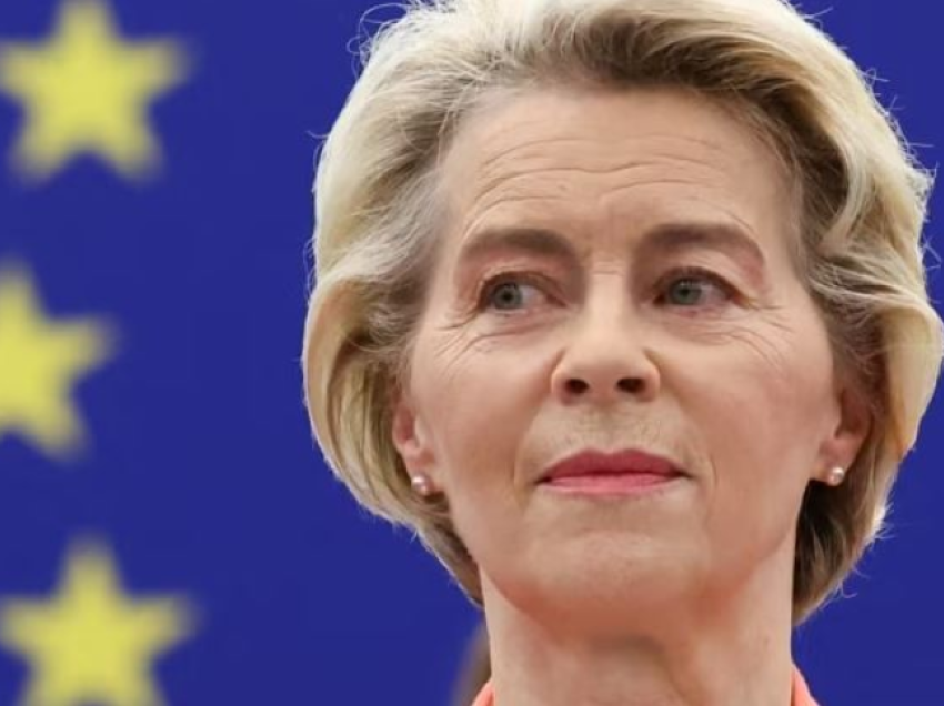 Ursula von der Leyen mbërrin në Kiev