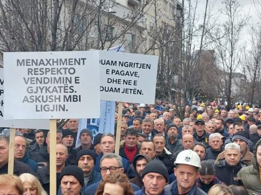 Shtyhet protesta e punëtorëve të KEK-ut