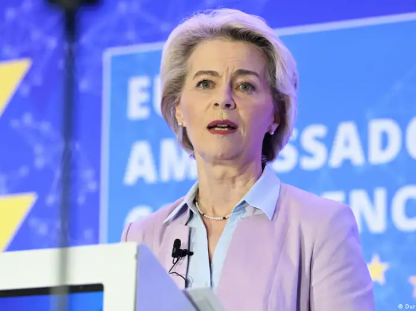 Von der Leyen me propozim për bisedime paqeje Izrael-Gazë