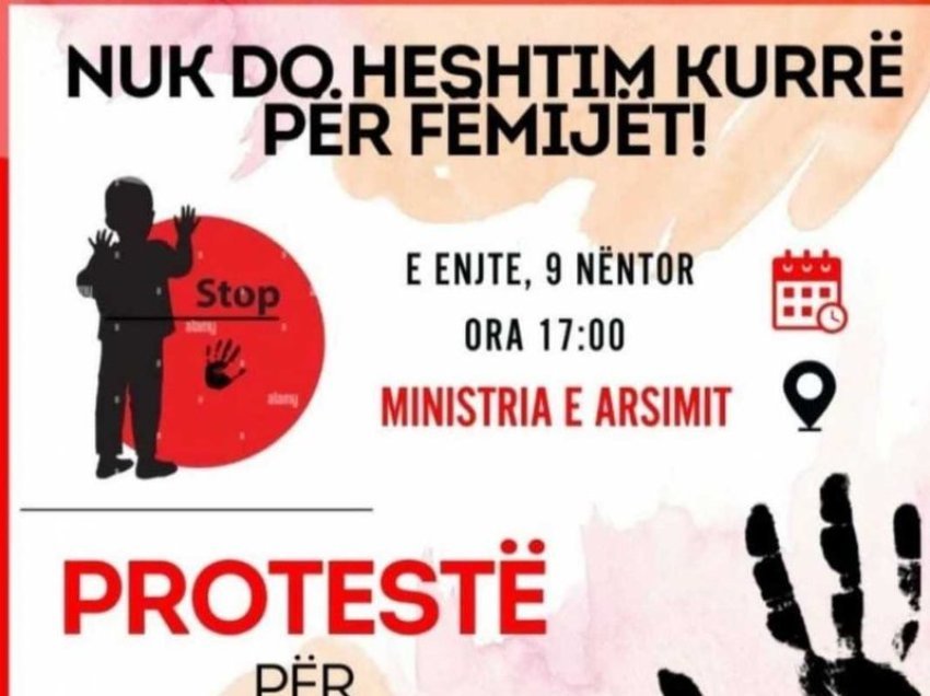 Dhuna ndaj 3 vjeçares në kopsht, qytetarët protestë para Ministrisë së Arsimit