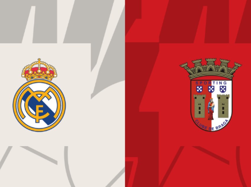 Njihuni me statistikat më interesante të Real Madrid-Braga