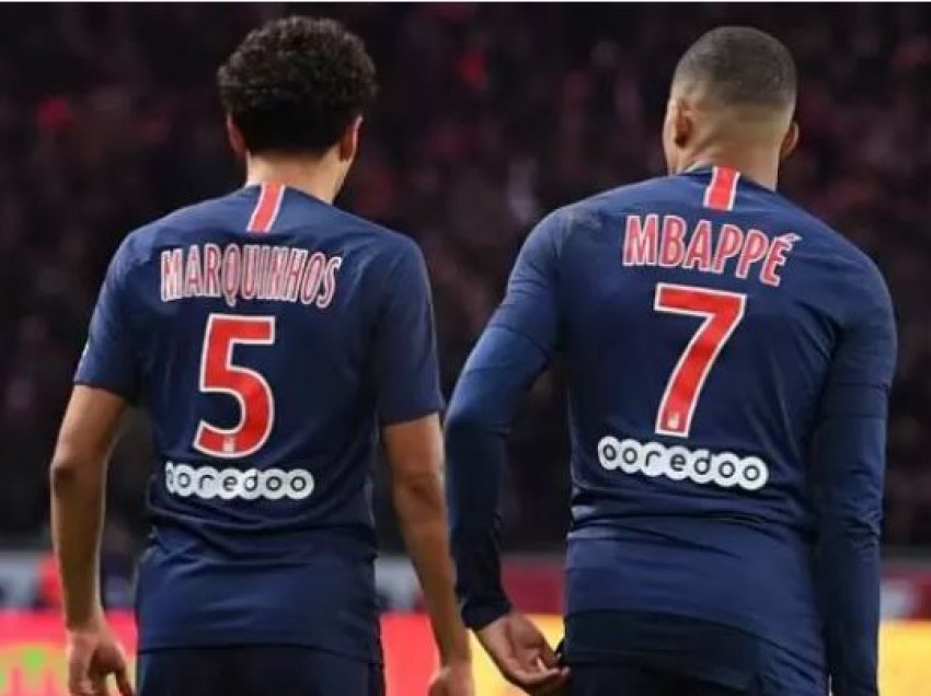 Marquinhos dhe Mbappe shqetësojnë