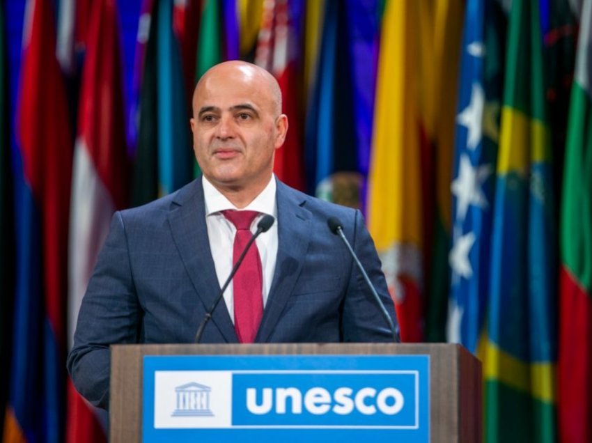 Kovaçevski në UNESCO: Maqedonia e Veriut është dukuri e rrallë multikulturore dhe kontribuon në një multilateralizëm efektiv