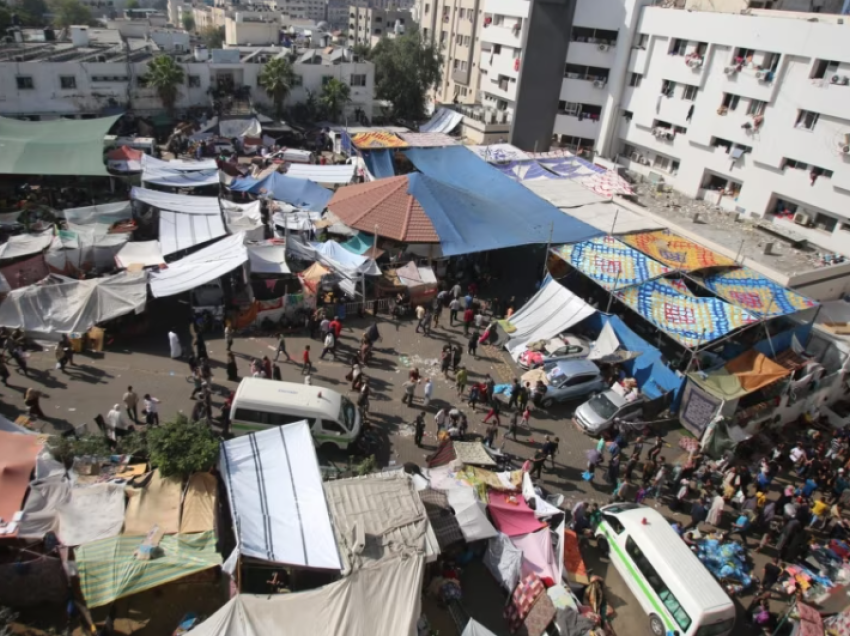 Mijëra persona largohen nga një spital ku po strehoheshin në Gazë