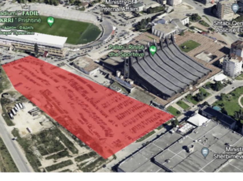 Ndeshja me Izraelin, Komuna e Prishtinës mbyll parkingun prapa Pallatit të Rinisë