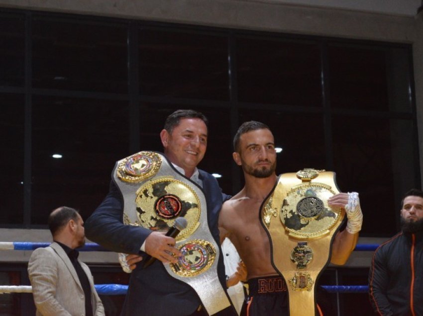 Luan Rudaj mbrojti titullin e kampionit botëror në Muay Thai