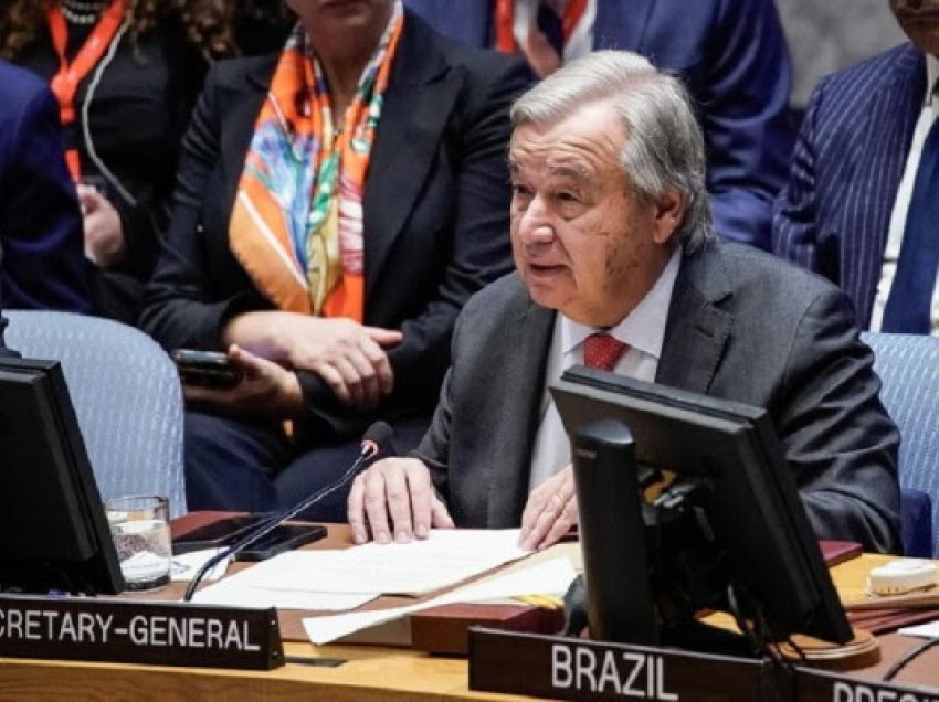 Guterres këmbëngul: “Izraeli nuk po mbron civilët në Gaza”