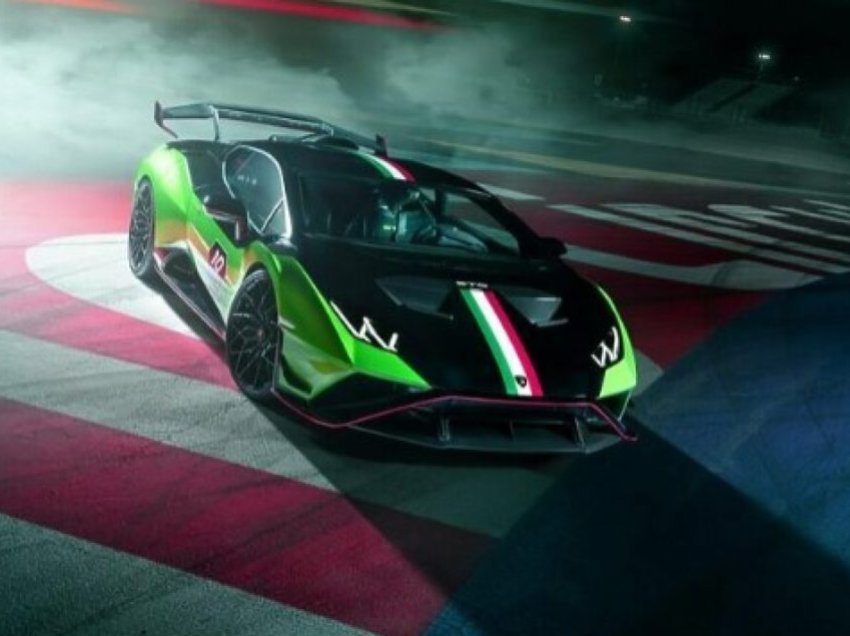 Lamborghini Huracan STO SC 10° Anniversario është një model unik i krijuar për nder të departamentit Squadra Corse