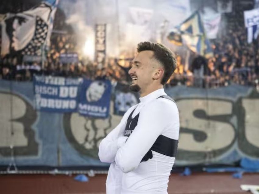 Krasniqi shënon kundër kampionit, Zurich lider i ri