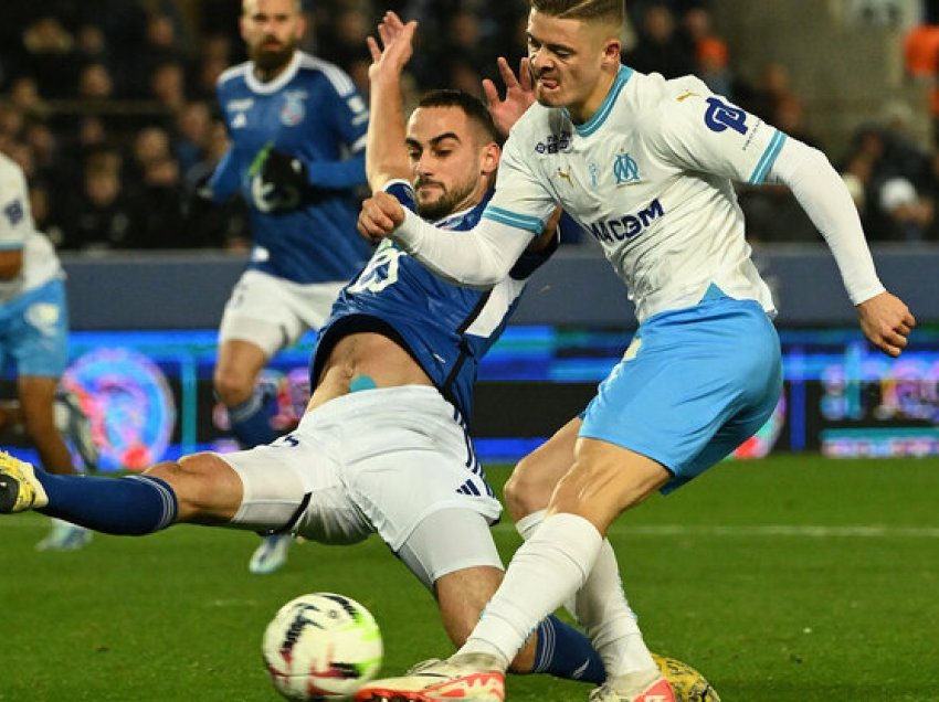 Strasbourg - Marseille ndajnë pikët dhe golat