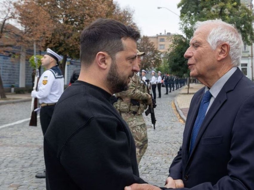 Borrell nga Kievi thotë se BE-ja do ta rrisë mbështetjen ndaj Ukrainës