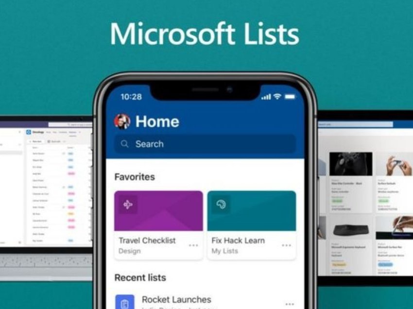 Microsoft Lists tani është në dispozicion për të gjithë në iOS, Android dhe ueb