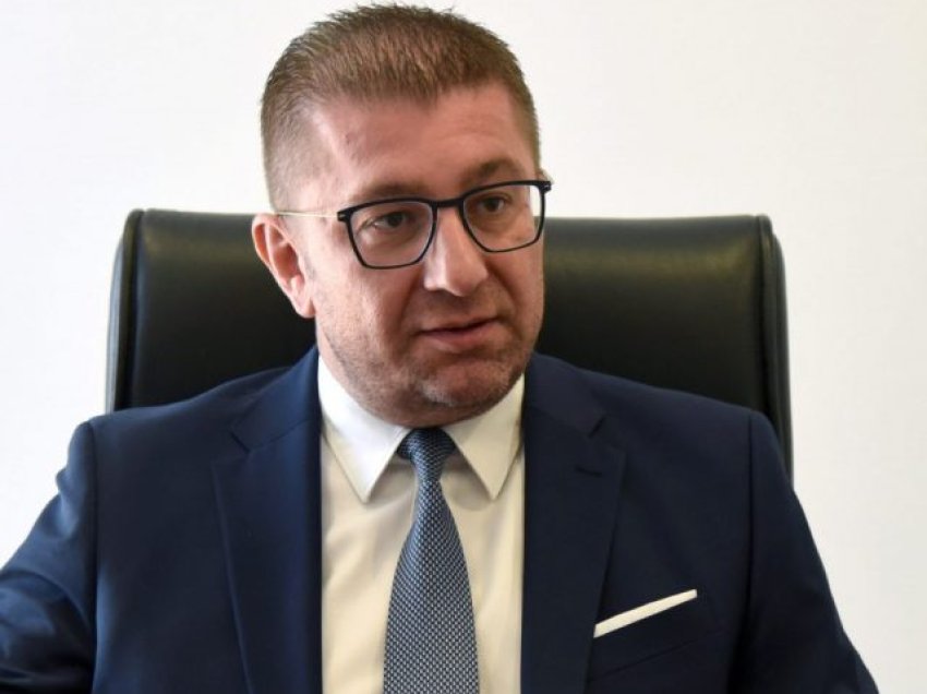 Mickoski: Zgjedhjet parlamentare të mbahen së bashku me ato presidenciale