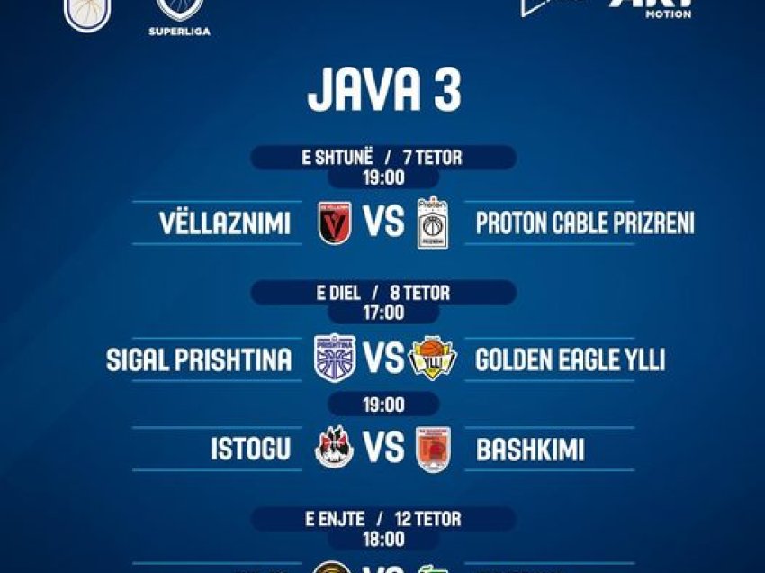 Java e tretë e elitës, derbi ‘zhvendoset’ të enjten