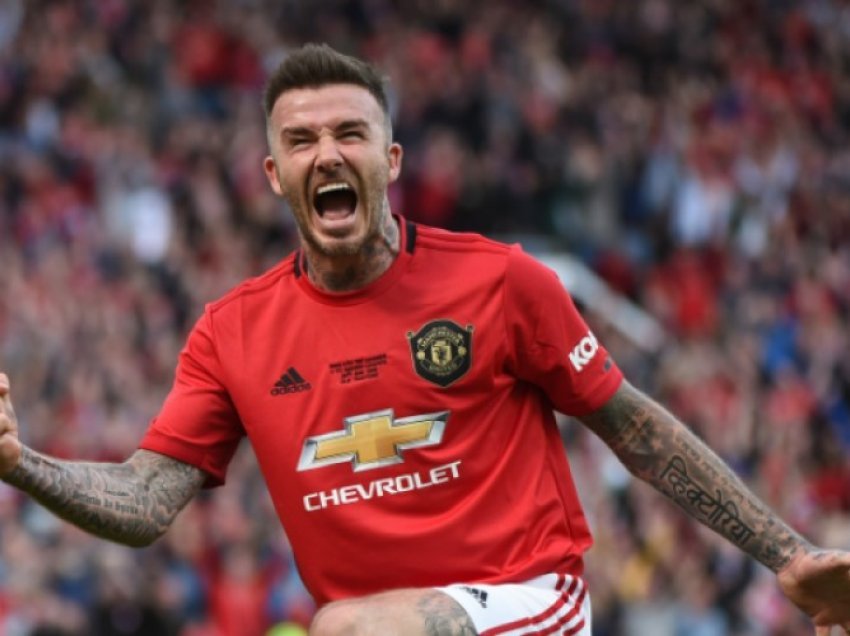 Beckham: Doja të qëndroja gjithë jetën te Manchester United