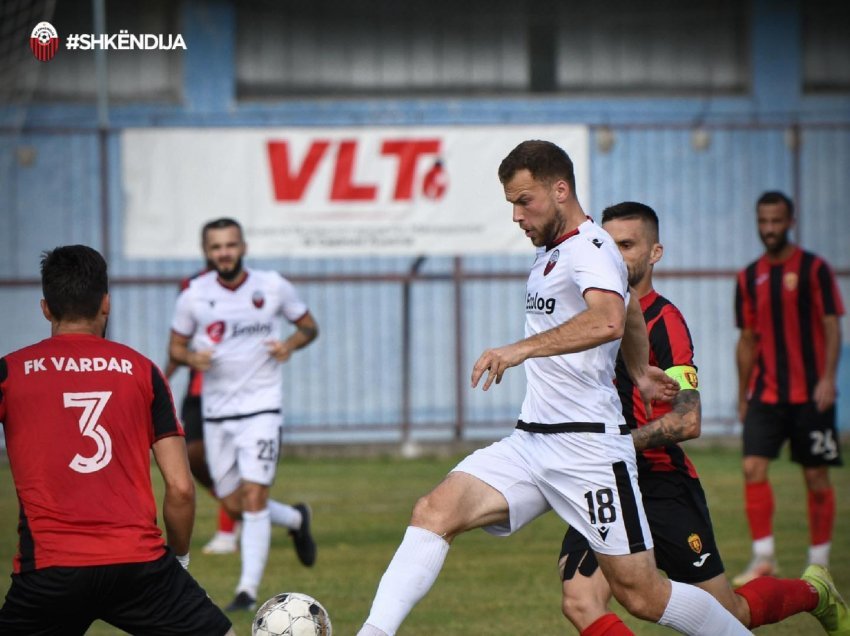 Shkëndija përforcon kreun, fundos edhe më shumë Vardarin