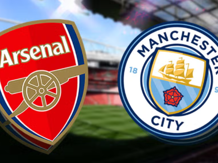 Derbi i javës në Angli: Arsenal – Man City, statistikat dhe parashikimi